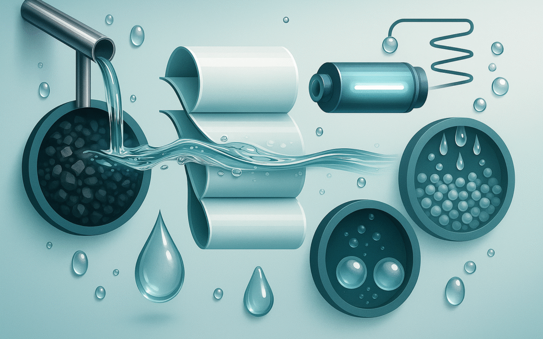 Vízszűrési, víztisztítási és vízkezelési eljárások hatékonysági áttekintése